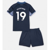Tottenham Hotspur Ryan Sessegnon #19 Replica Away Minikit 2023-24 Short Sleeve (+ pants)